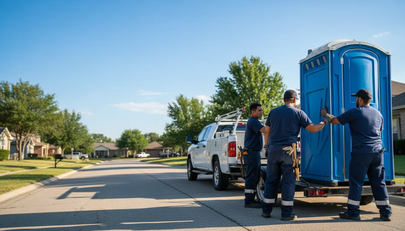 Portable Toilet Rental in Maud, OK near me